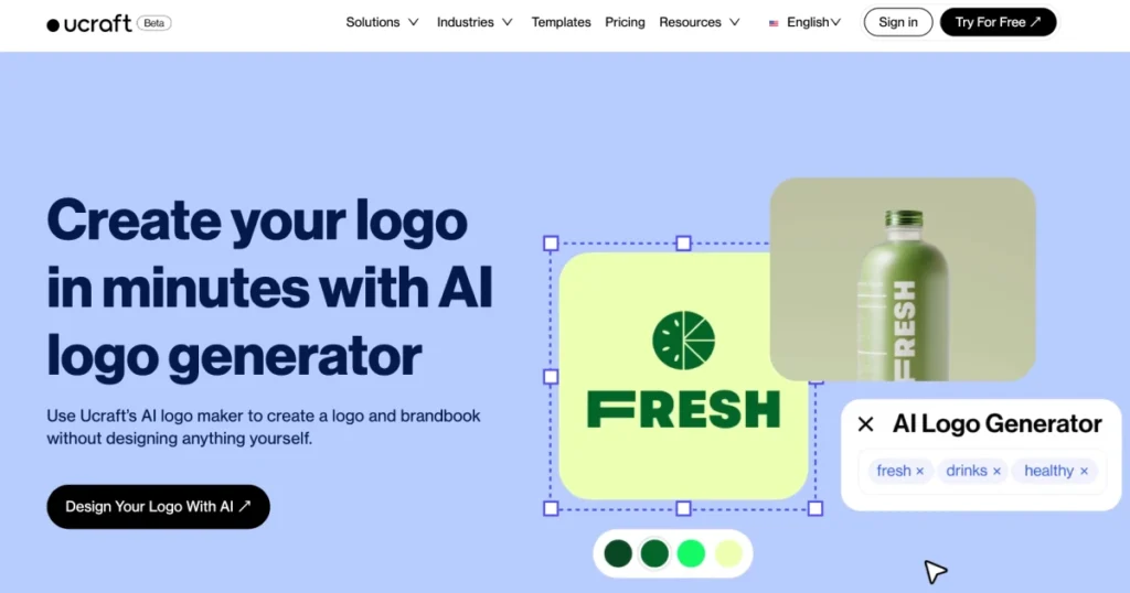 10 Best AI Logo Generators for Small Businesses 11 Ucraft