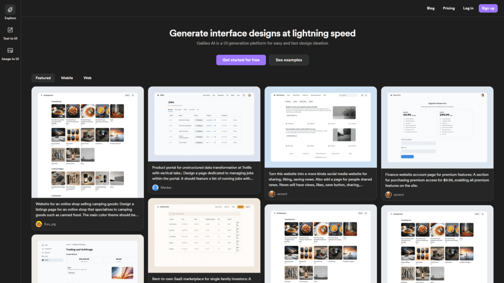 Galileo AI: An In-Depth Review and User Experience Analysis 5 Galileo AI 1 1