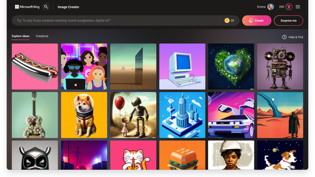 Top 10 Best AI Image Generators for Advertising 10 Microsofts Image Creator