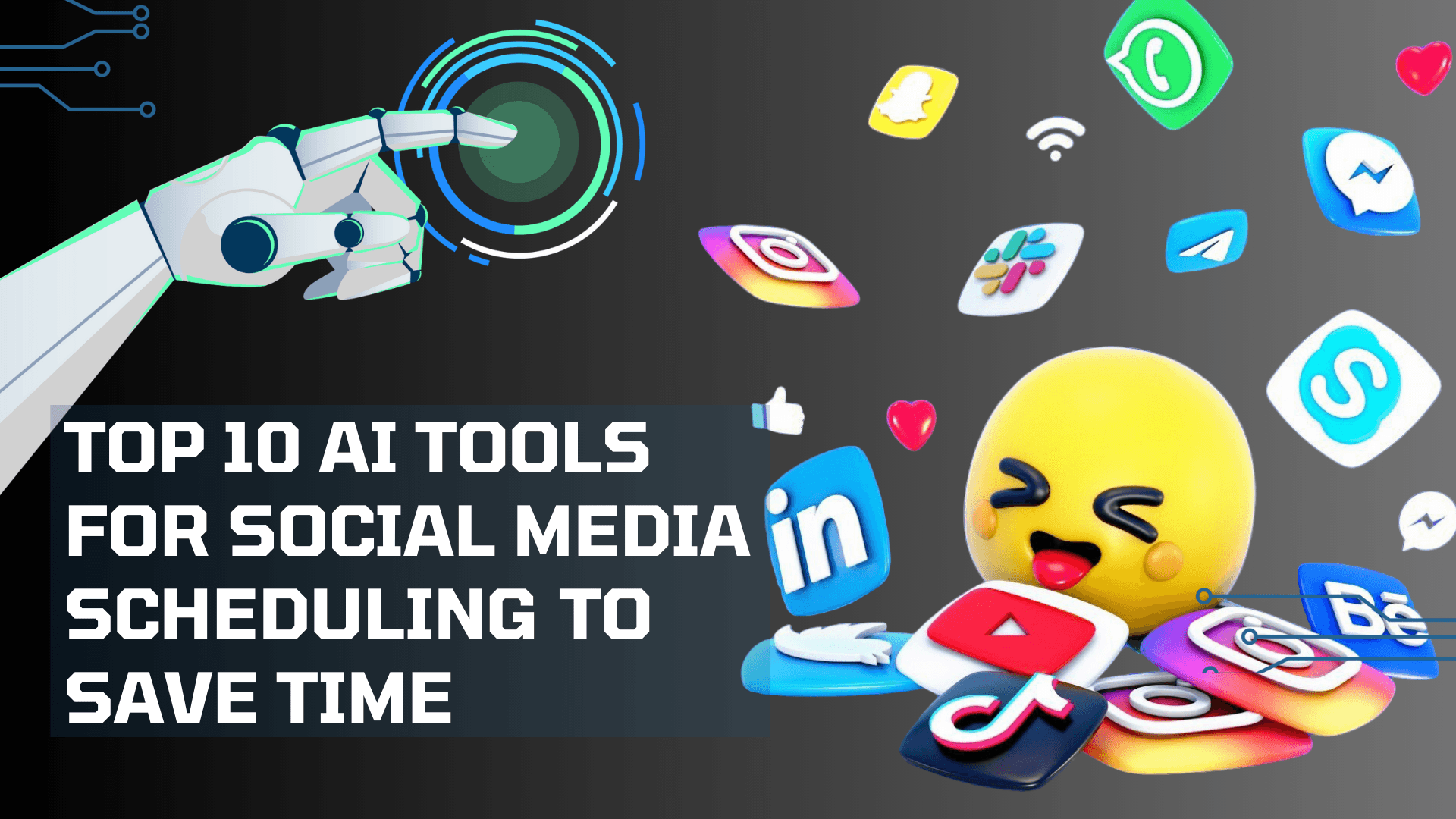 You are currently viewing Top 10 AI Tools for Social Media Scheduling to Save Time