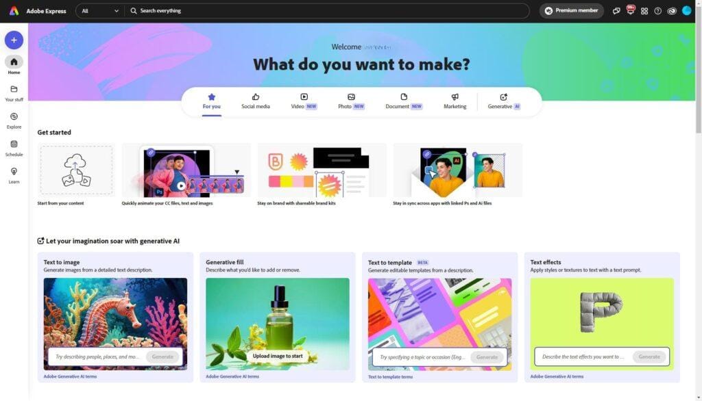 10 Best AI Graphic Design Tools for Beginners: Master Design Without Skills 4 Adobe Express