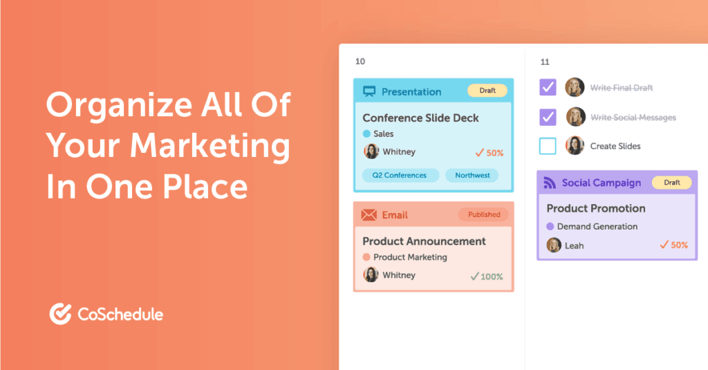 Top 10 AI Tools for Social Media Scheduling to Save Time 3 CoShedule