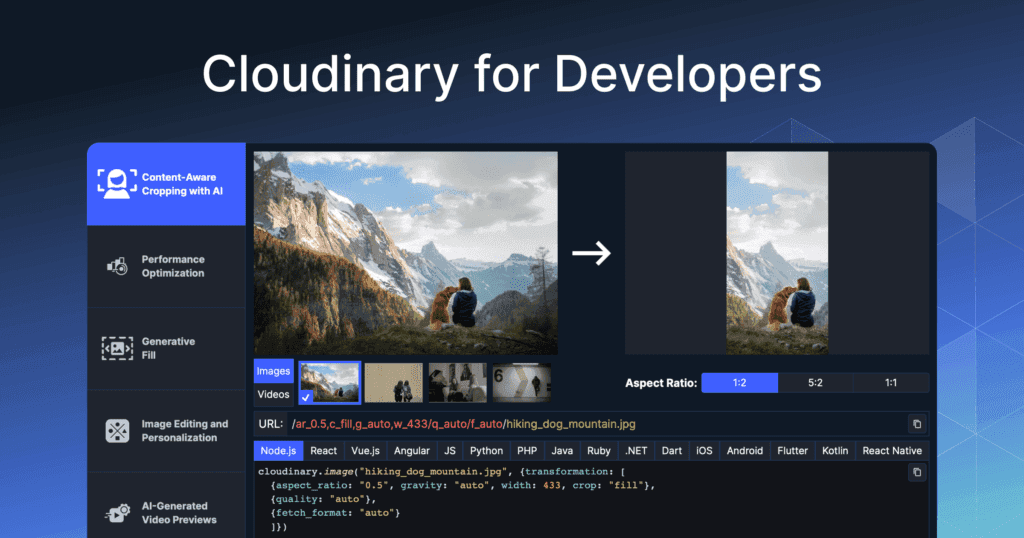 10 Best AI-Powered Tools for Visual Content Optimization in 2025 6 Cloudinary