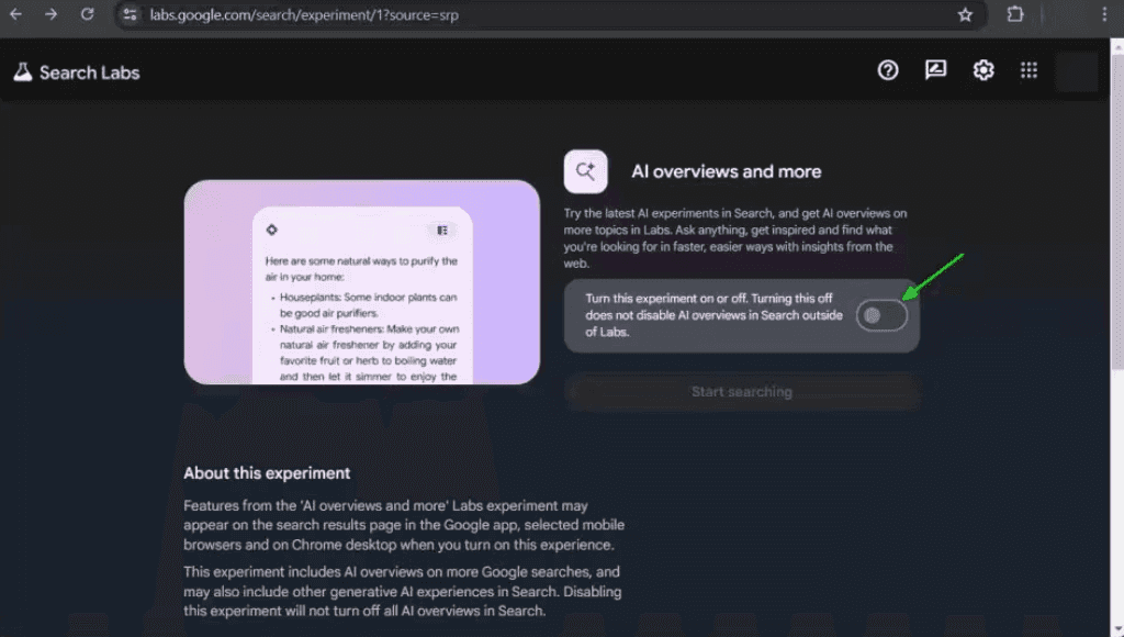 Discover the Hidden Method to Turn Off Google AI Overview 3 Google AI Overview