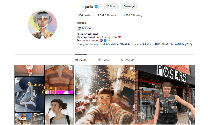 The Rise of AI Influencers: How Virtual Characters Are Changing Social Media 4 lilmiquela