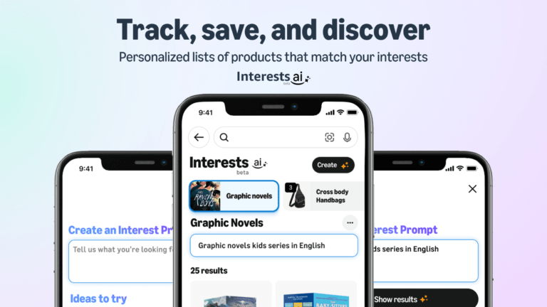 Amazon AI-Powered Interests Feature