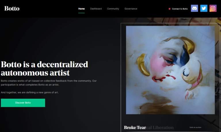 7 Best AI-Generated NFT Art Projects You Can Own Today 2 Botto
