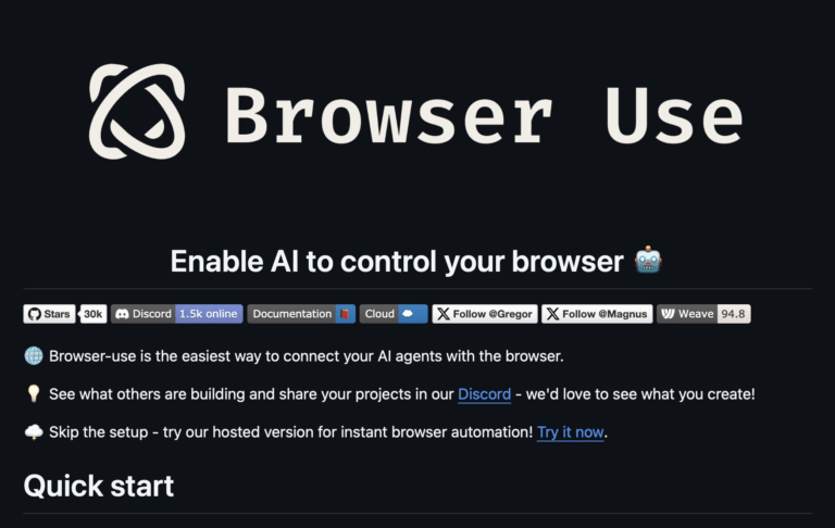 Browser use