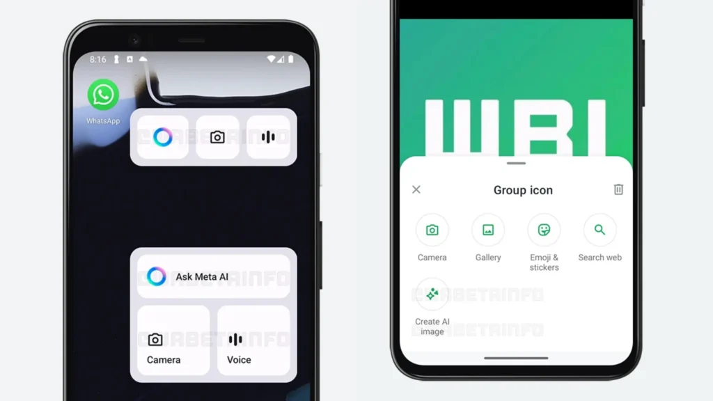 Read more about the article WhatsApp Beta Rolls Out AI-Powered Group Icons and Meta AI Widget