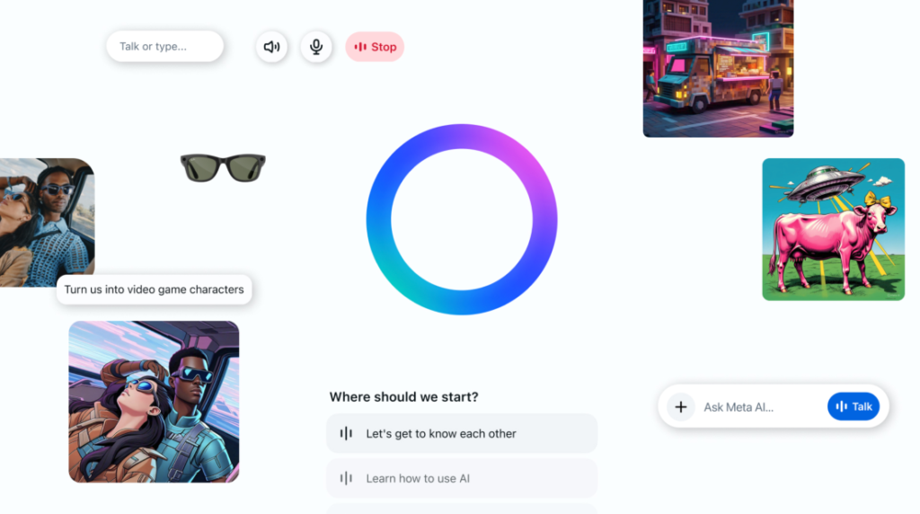 Read more about the article Meta Launches Standalone Meta AI App to Compete with ChatGPT and Claude