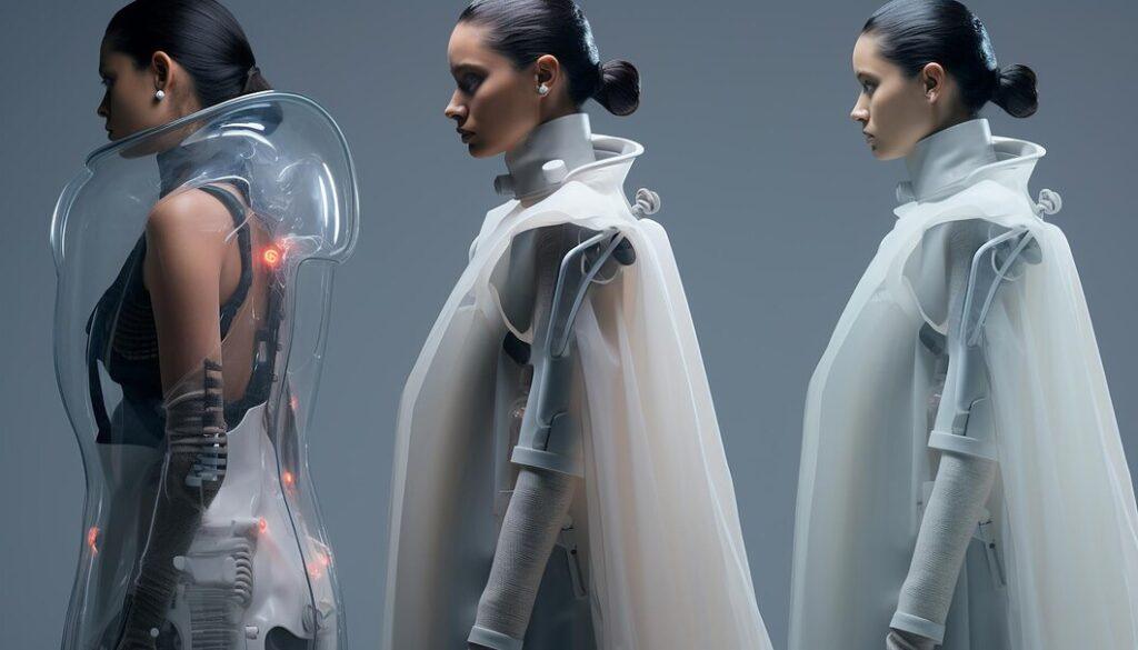 AI-Generated Fashion Shoots Are Taking Over—Will Human Models Become Obsolete? 2 futuristic fashion clothes