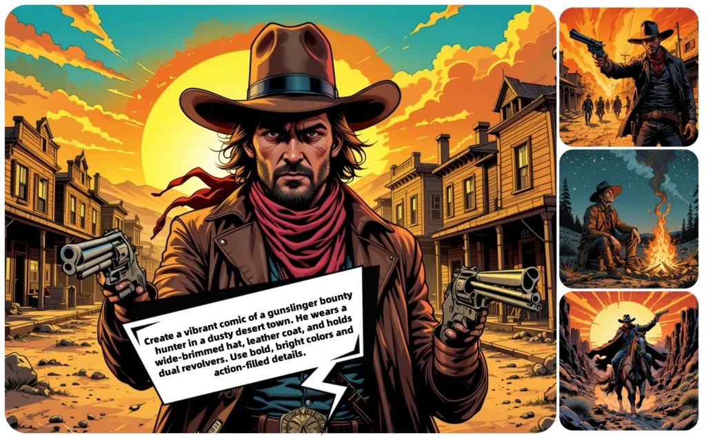 AI Generated Comics: Step-by-Step Guide to Create & Sell Your Own Story 2 AI Comic Creation