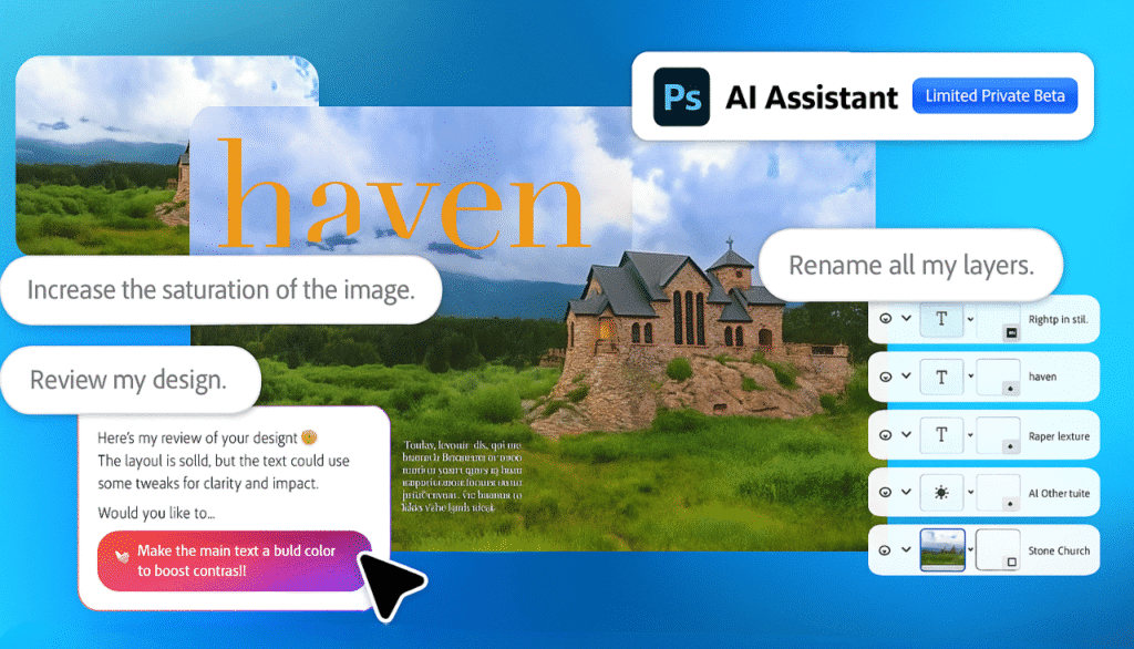 Adobe AI Assistants
