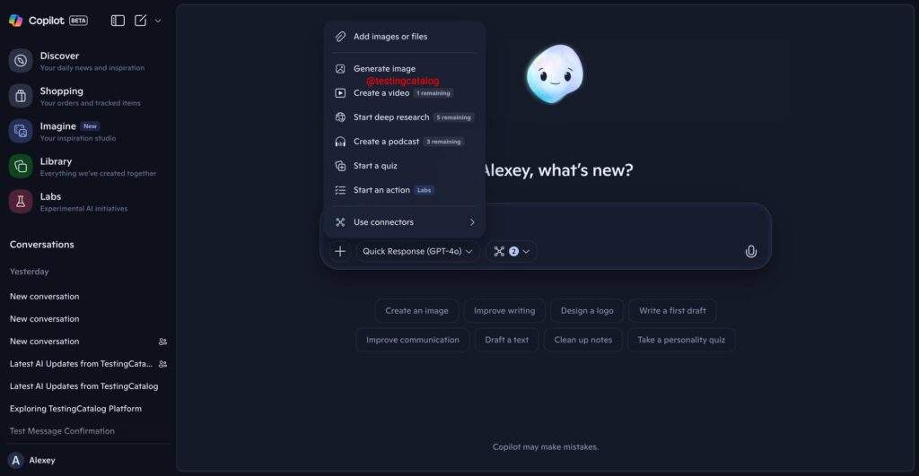 Microsoft Tests Copilot with Sora 2 Video Generation