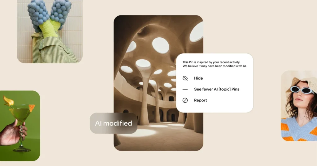 Read more about the article Pinterest AI Controls Added to Limit AI-Generated Content in Your Feed