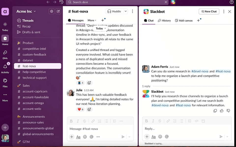 slack