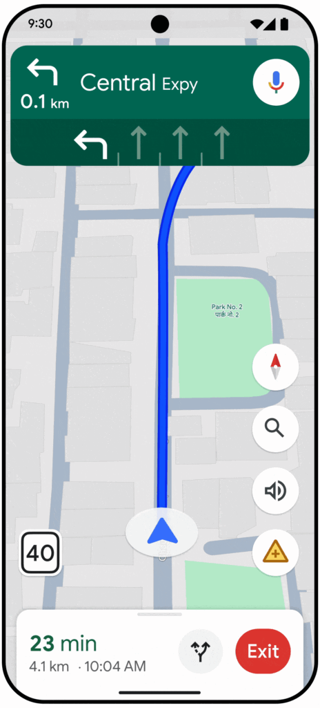 Google Maps Navtars Bike