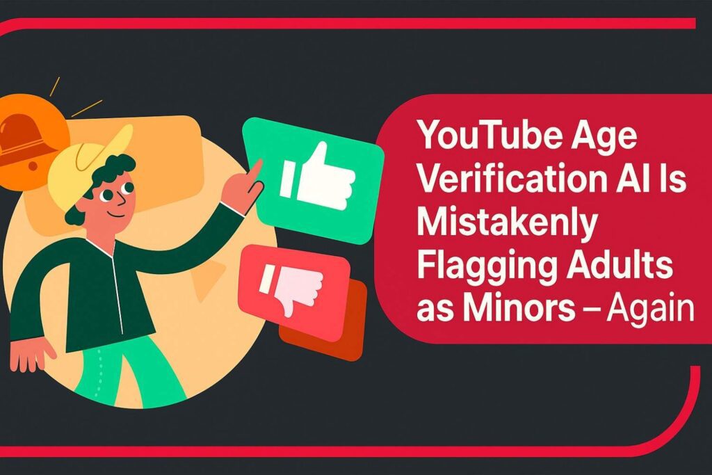 YouTube age verification AI