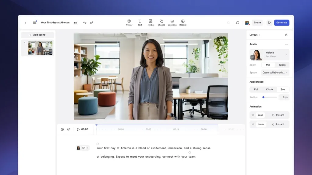 Nvidia-Backed Synthesia Bets Big on AI Avatars for Training, Coaching, and Hiring 2 AI agents for workplaces