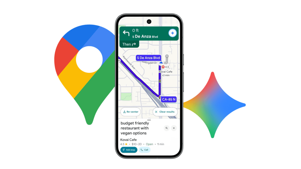 Read more about the article Google Maps Gemini Goes Hands-Free for Walking and Cycling Navigation