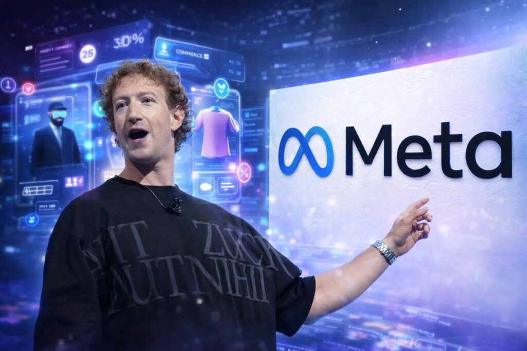 Read more about the article Zuckerberg Teases Agentic Commerce Tools as Meta Gears Up for Massive AI Rollout in 2026