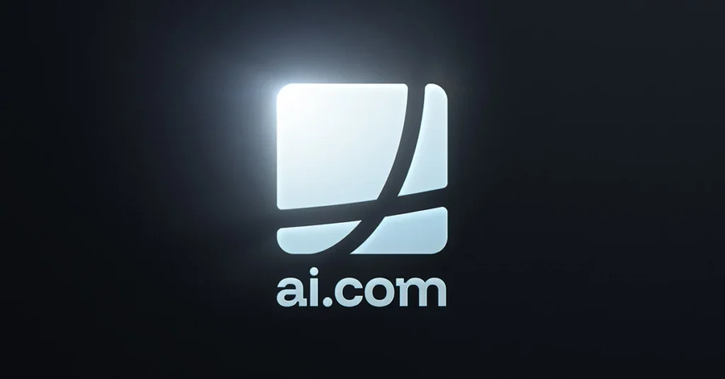 Read more about the article AI.com Domain Name Sells for $70 Million as Autonomous AI Platform Prepares Super Bowl Launch