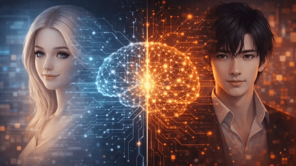 AI Girlfriends vs AI Boyfriends