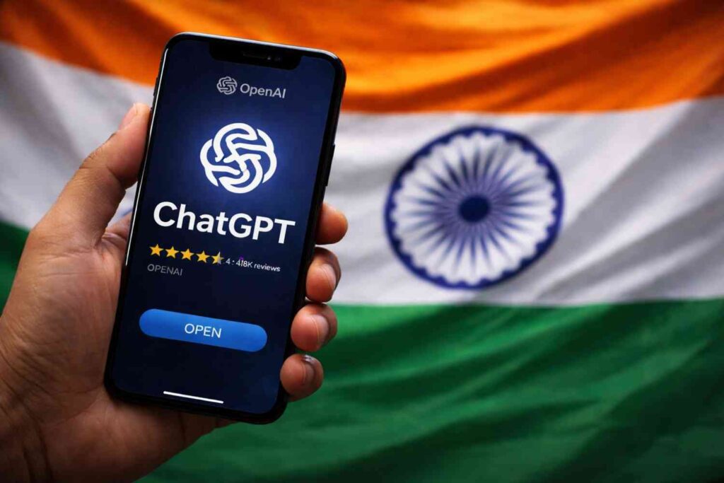 Read more about the article ChatGPT Usage in India Surges as 18–24-Year-Olds Drive Nearly Half of OpenAI’s Growth