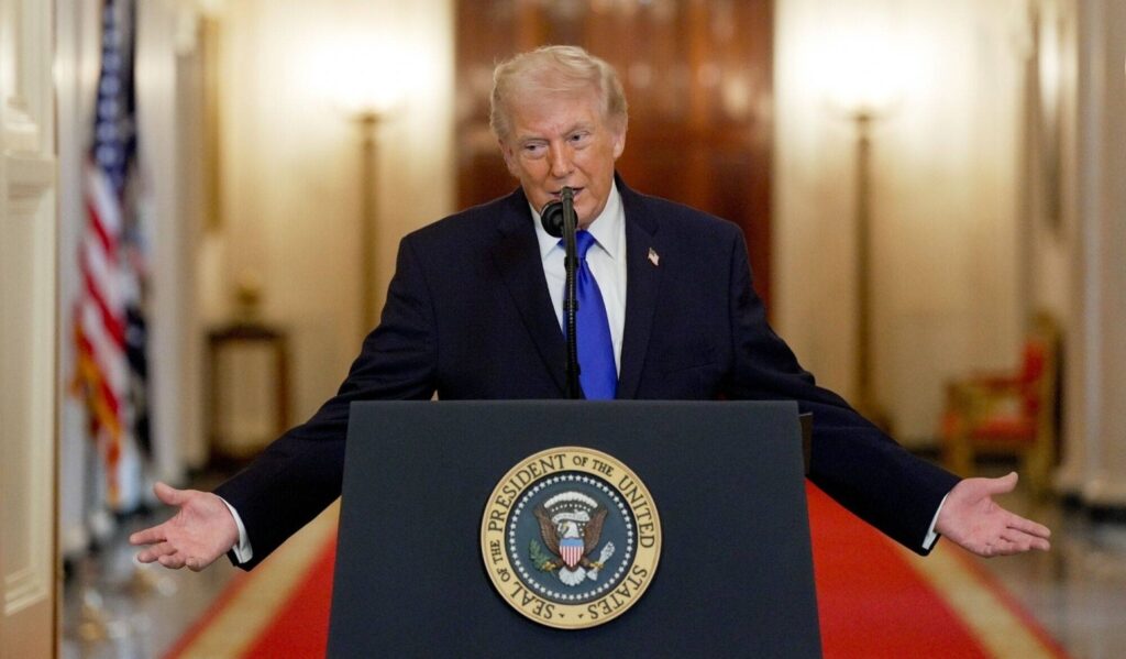 Read more about the article Trump AI Hockey Video Goes Viral After Team USA’s Olympic Win