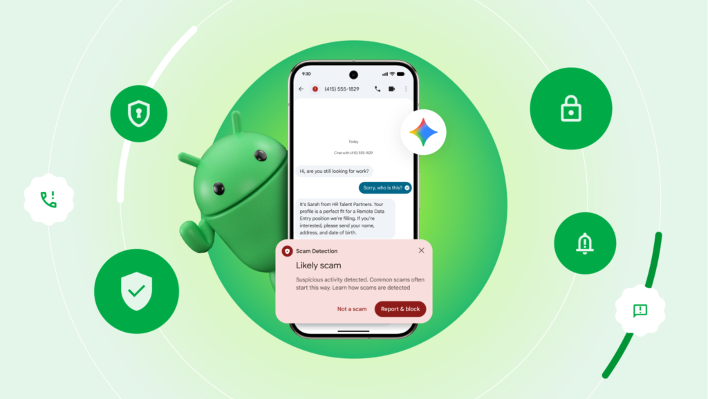 Read more about the article Gemini Android Multi-Step Task Automation Arrives With AI Agents and Scam Detection Upgrades