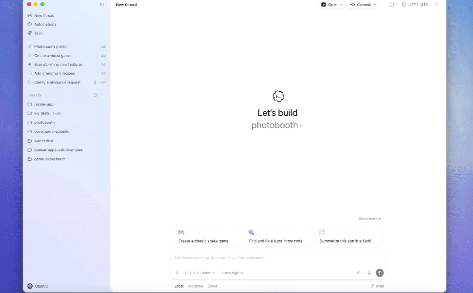 Read more about the article OpenAI MacOS App for Agentic Coding Launches to Challenge Claude and Gemini