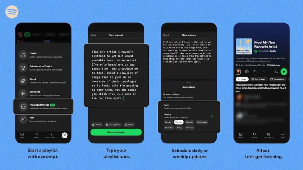Spotify AI Prompted Playlists Expand to UK and Global Markets, Transforming Music Discovery 2 Prompted Playlists 01