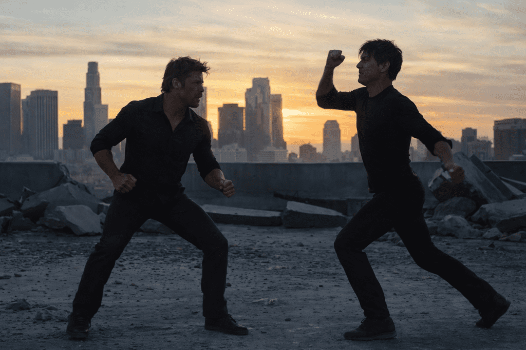 Read more about the article Tom Cruise Brad Pitt AI Video Sparks Hollywood Copyright Backlash