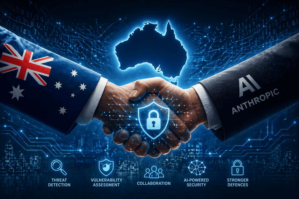 Read more about the article Australia Anthropic Cybersecurity Talks Intensify After Mythos AI Raises Global Concerns