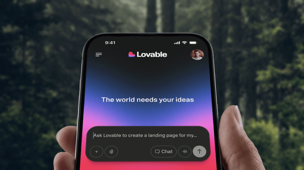Read more about the article Lovable Mobile App Launch Brings Vibe Coding to iPhone and Android