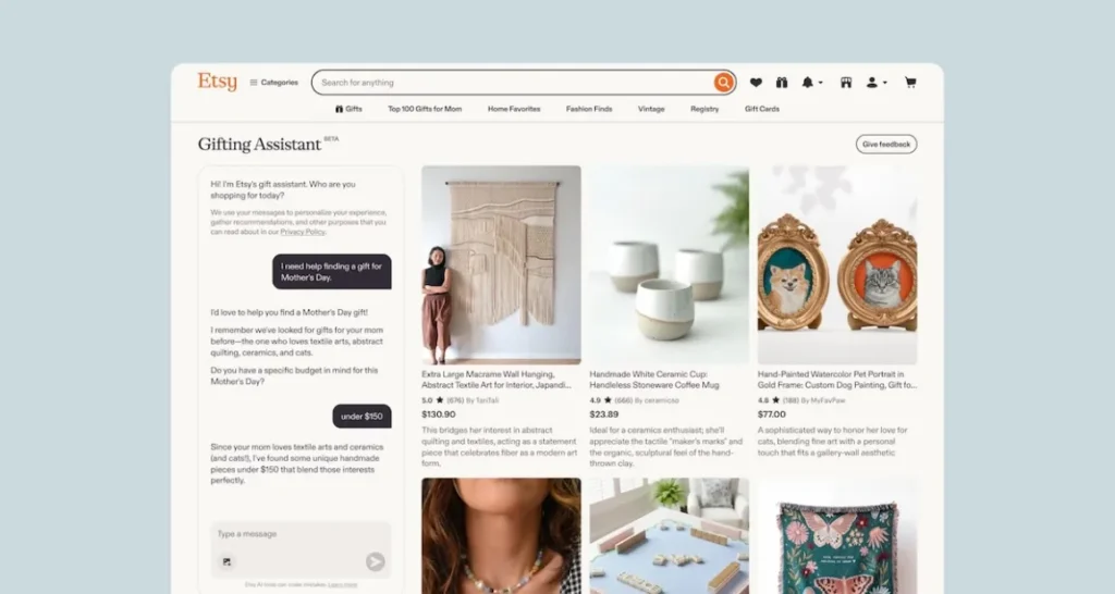 Etsy ChatGPT App Launch Opens New Way to Shop 100M+ Listings 2 Etsy ChatGPT App 01