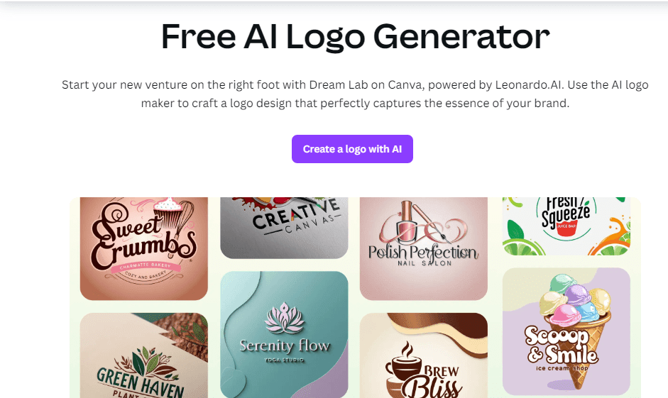 Canva AI Logo Maker
