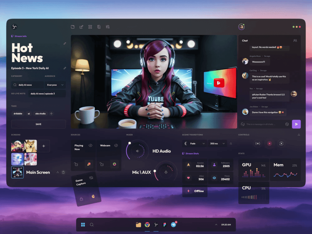 10 Best AI Tools for Live Streaming Production and Broadcasting 6 OBS