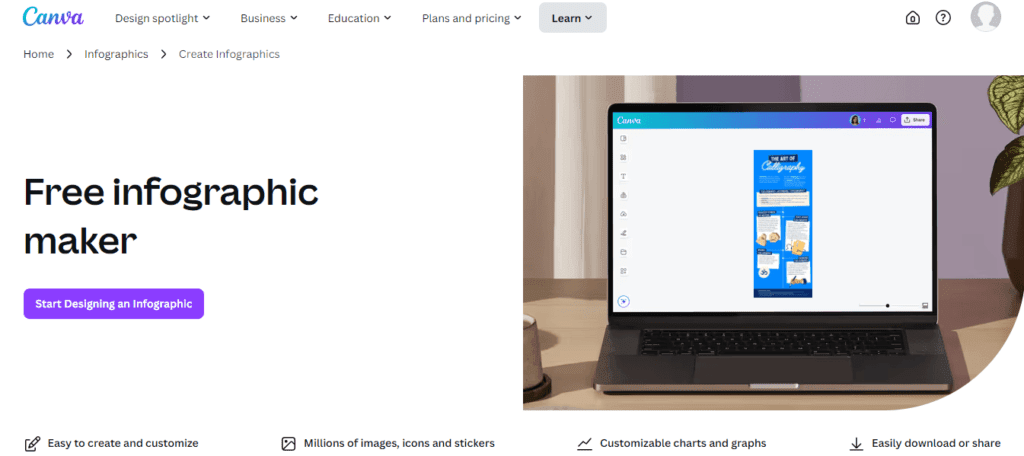 Canva Infographic Maker