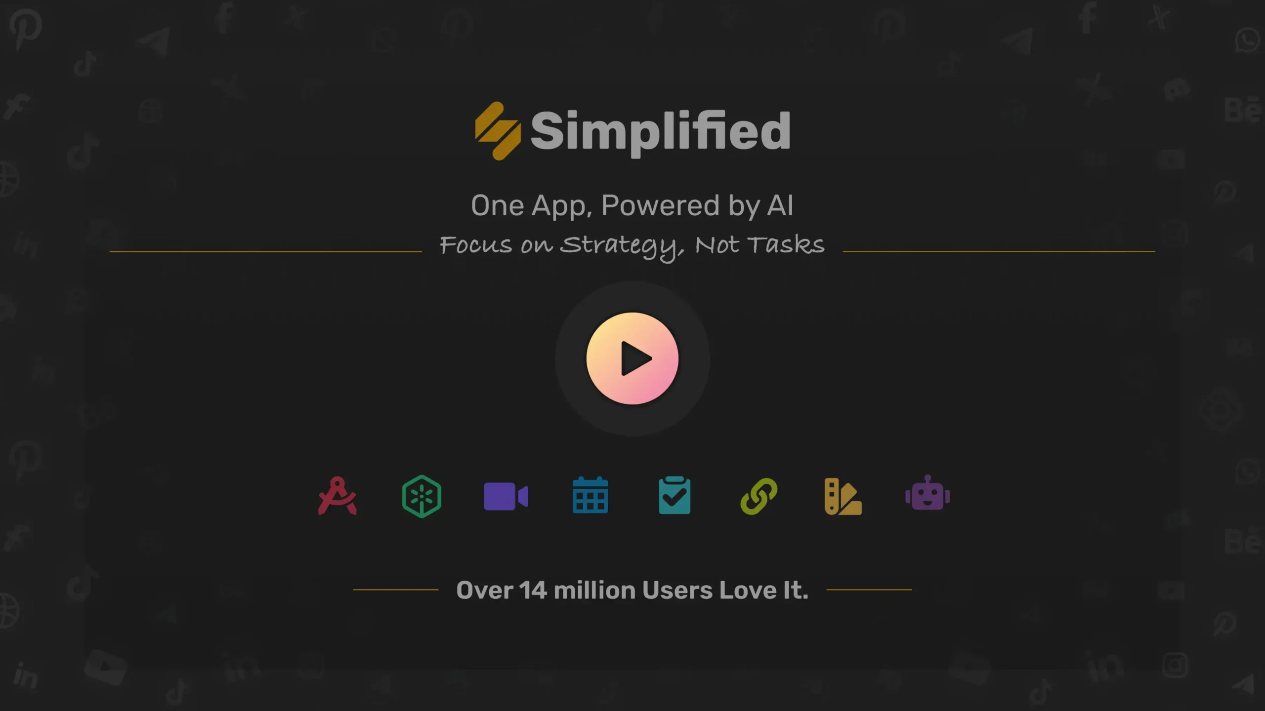 Simplified edited scaled