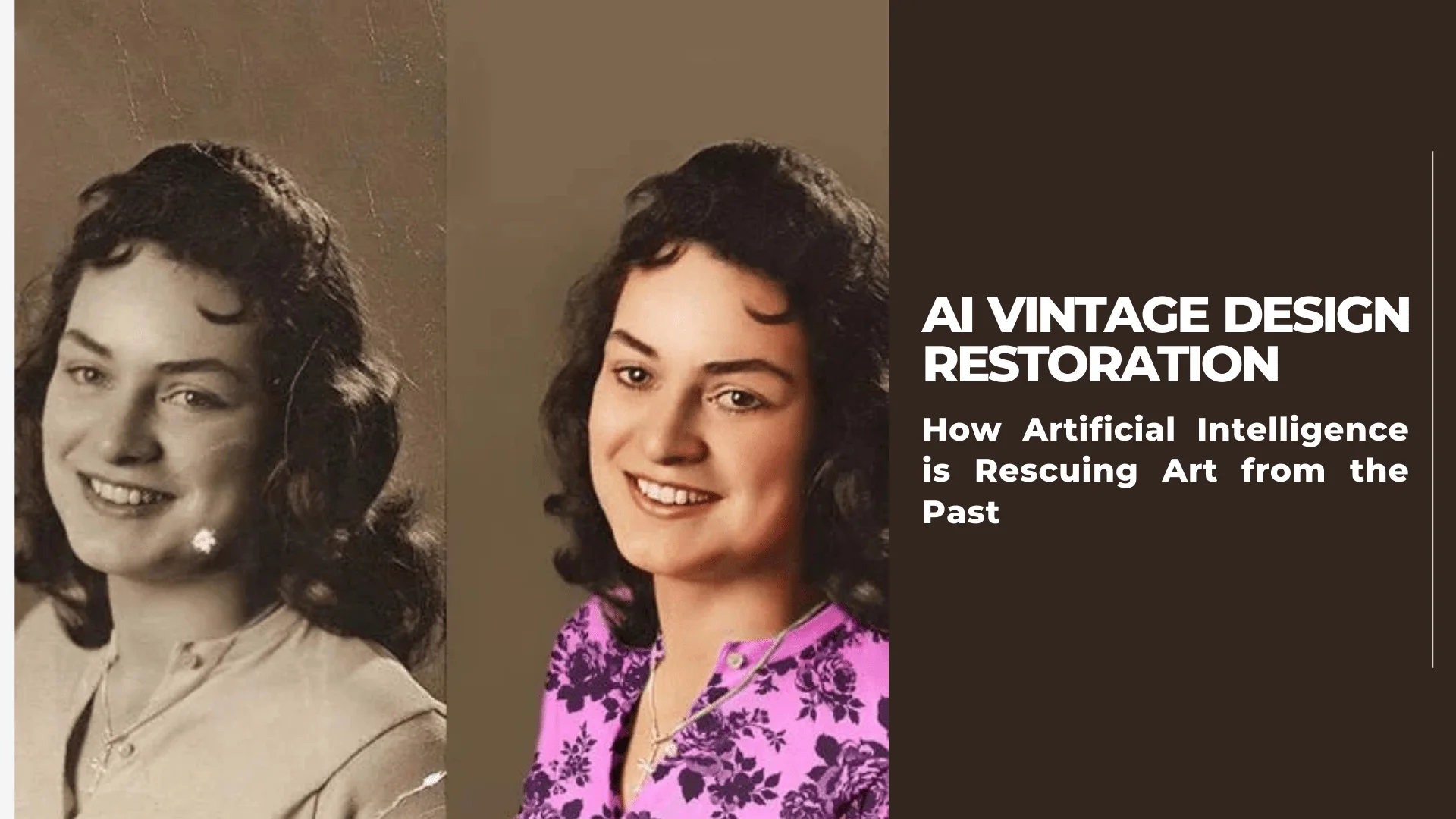 You are currently viewing AI Vintage Design Restoration: How Artificial Intelligence is Rescuing Art from the Past