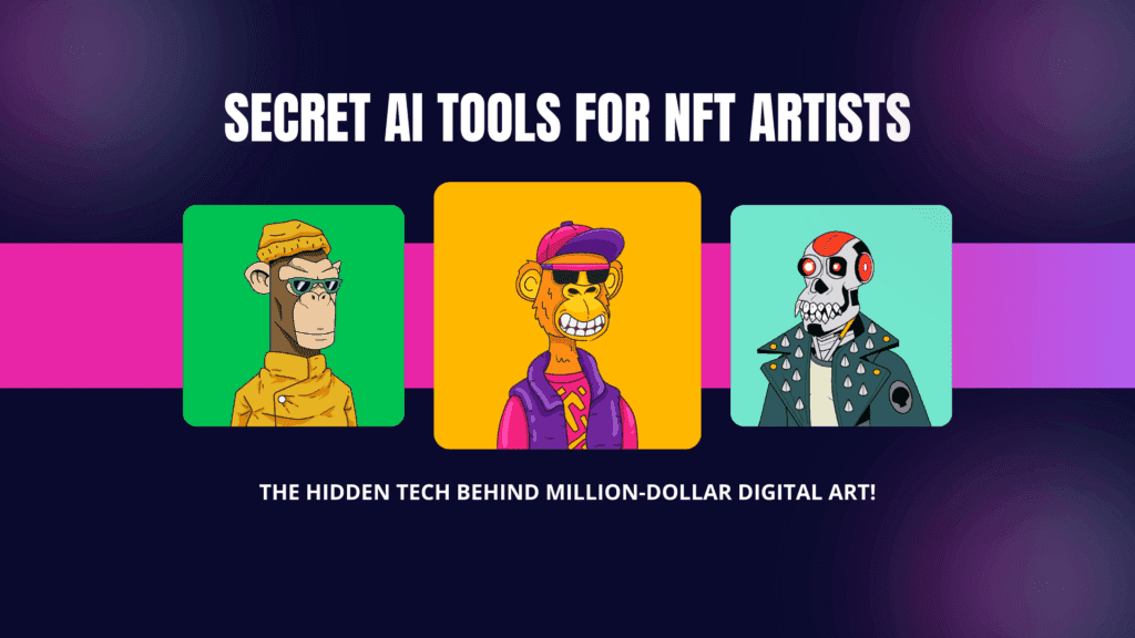 Read more about the article Secret AI Tools for NFT Artists: The Hidden Tech Behind Million-Dollar Digital Art!