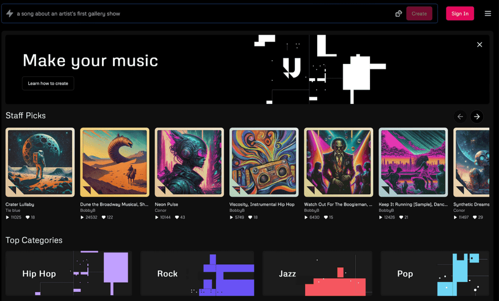 10 Best AI Music Tools That Are Revolutionizing How Hit Songs Are Made 8 udio