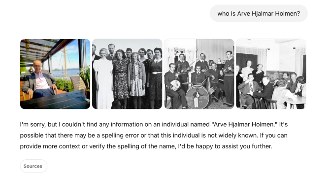 Arve Hjalmar Holmen 1