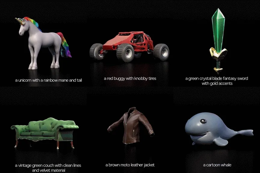 Fully textured meshes