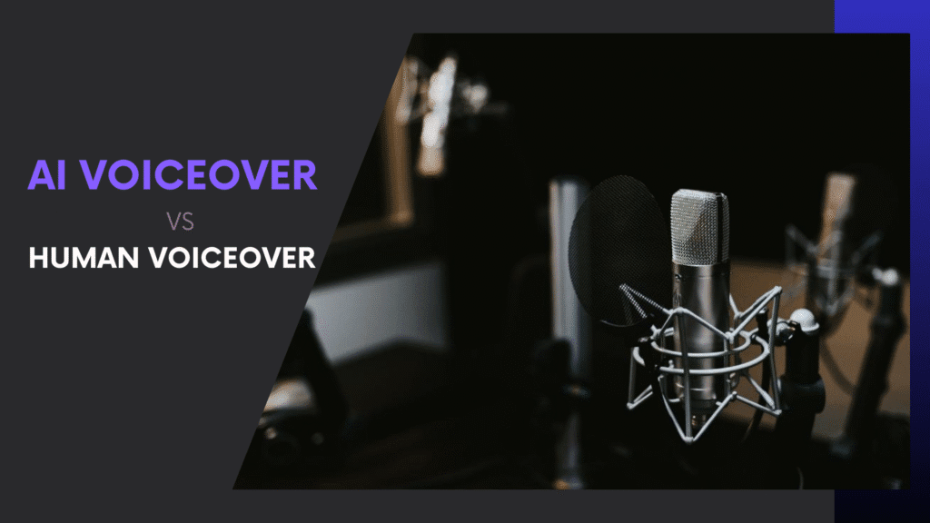 Read more about the article AI Voiceover vs Human Voiceover: Which is Better for Content Creators?