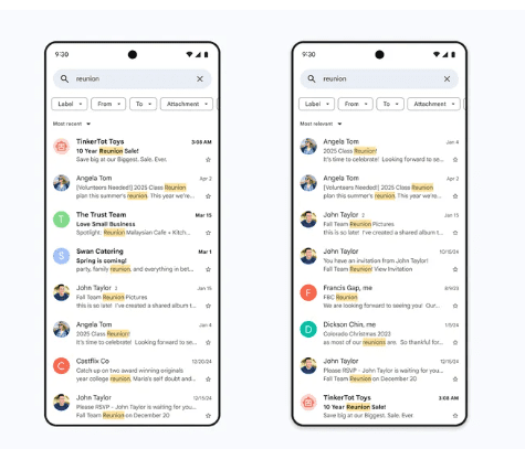 Gmail AI Search Update for Influencer Marketing Boosts Communication Efficiency 2 Google