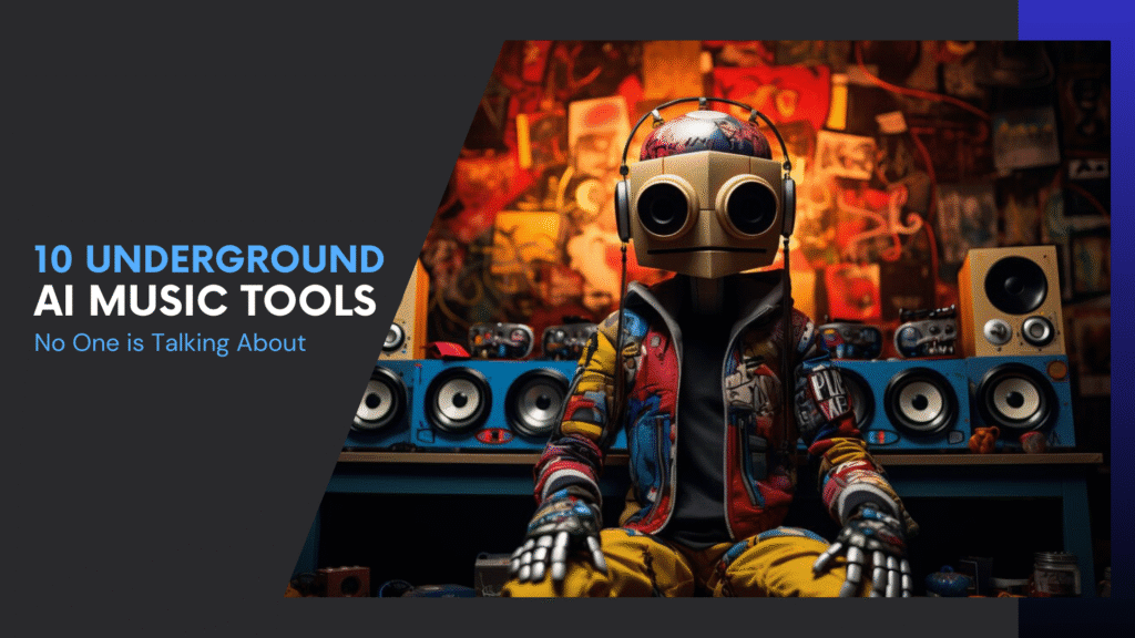 Read more about the article 10 Underground AI Music Tools No One is Talking About (Hidden Gems)