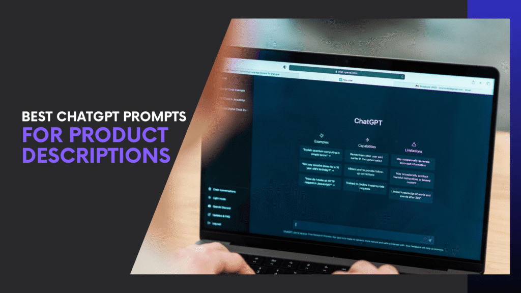 Read more about the article Best ChatGPT Prompts for Product Descriptions to Boost Conversions Instantly