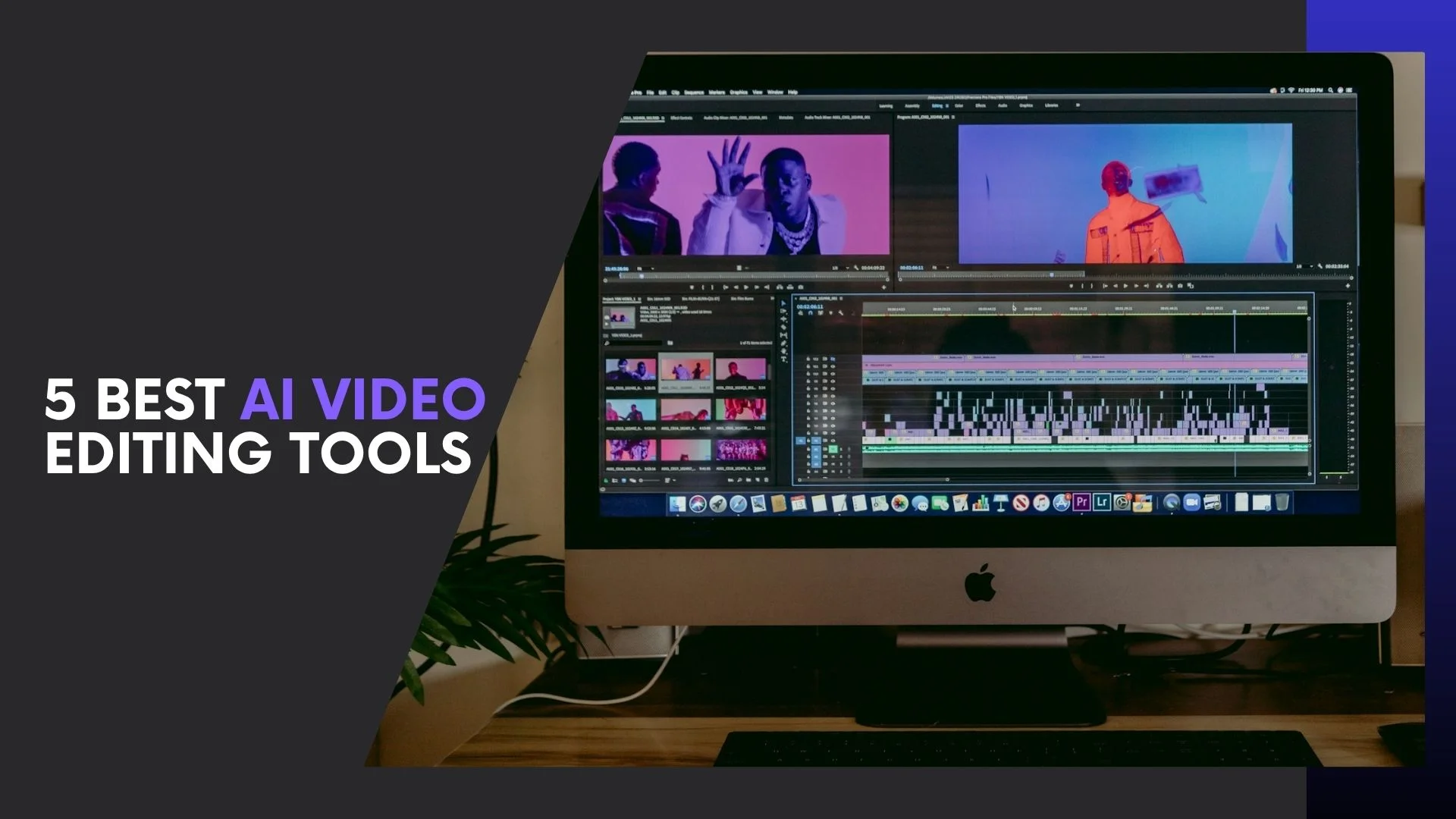 You are currently viewing Top 5 Best AI Video Editing Tools That Turn Raw Footage into Pro-Level Content Fast